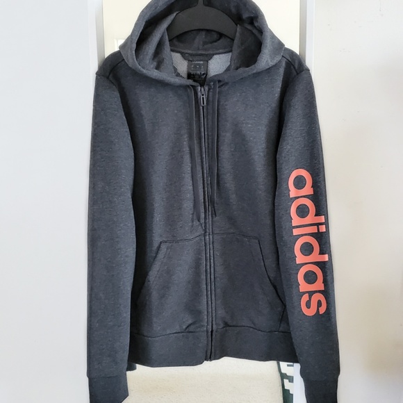 Adidas Womens Full Zip Hoodie & Leggings - Picture 2 of 8